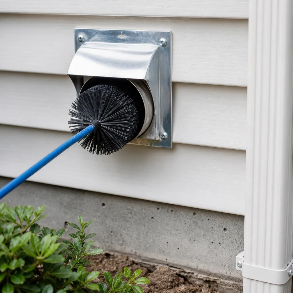 Dryer vent cleaning