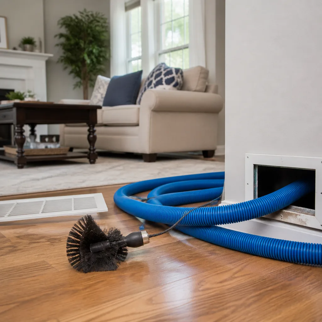 Whole-home duct cleaning